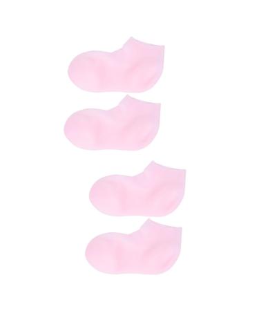 Beavorty 2 Pairs Protective Socks Cotton Socks for Moisturising Moisturizing Socks for Women Night Socks for Cracked Heels Spa Soften Socks Women Socks Heels Socks Heel Socks Miss Care Sebs