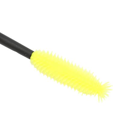 Mascara Wands Disposable Eyelashes Brush Natural Makeup Silicone Lightweight Sturdy Convenient Use for Women for Beauty Salon - Buy Online on GoSupps.com
