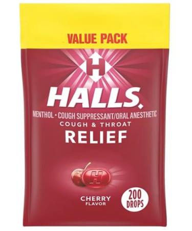 Tulipani Halls Cherry Cough Drops 200-ct