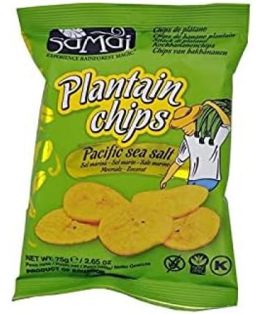 SAMAI - CHIPS BANANE PLANTAIN SAL ES 75G - LOT DE 5 - Buy Online on GoSupps.com
