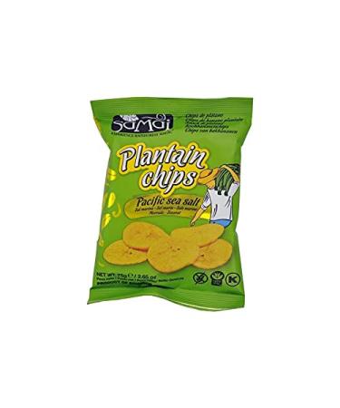SAMAI - Chips Banane Plantain Sales 75G - Saveurs exotiques et croustillantes - D couvrez lauthentique go t cr ole - Lot De 4