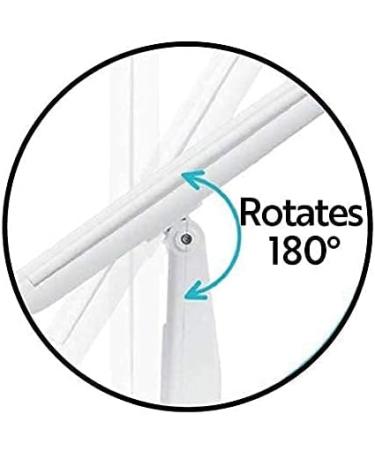 Buy From TV Trifold Makeup Mirror with LED Lights - Portable Vanity Mirror with 10x Magnification - Dimmable Lighted Mirror for Makeup and Grooming - Buy Online on GoSupps.com