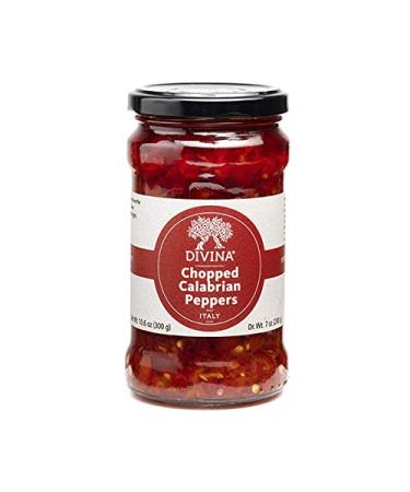 Divina Chopped Calabrian Peppers, 10.6 Oz.
