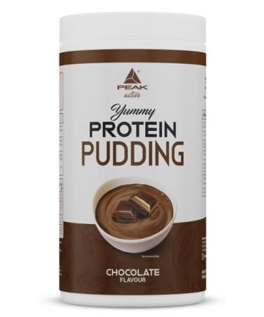 Peak Yummy protein pudding - 450g taste chocolate i 15 portions i protein source: casein milk protein concentrate i hardly fat & carbohydrates i simple preparation chocolate