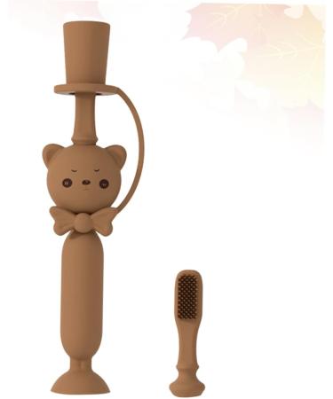 FOMIYES Baby Toothbrush - Silicone Training Toothbrush for Newborn Oral Care - 1pc Bristles Toothbrush - Buy Online on GoSupps.com