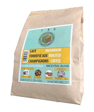 Mushroom Coffee : Ancestral Grains. Reishi Chaga Lion's Mane