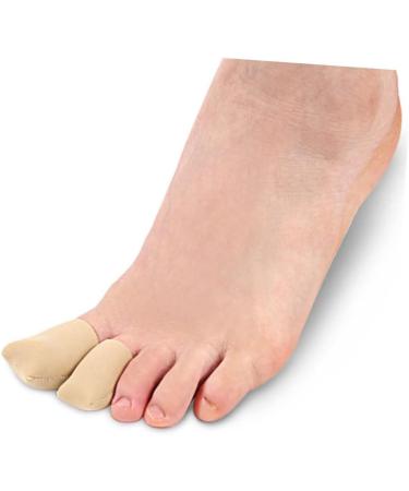 Lurrose 2pcs Silicone Toe Guards & Spacers Set | Toe Sleeves & Caps for Toe Protection | Breathable & Elastic | 2.5x4cm - Buy Online on GoSupps.com