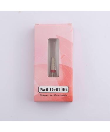 5-in-1 Carbide Nail Drill Bit | Fast Acrylic & Gel Removal | Tungsten Steel | Fine Silver | Professional Salon Tool - Buy Online on GoSupps.com