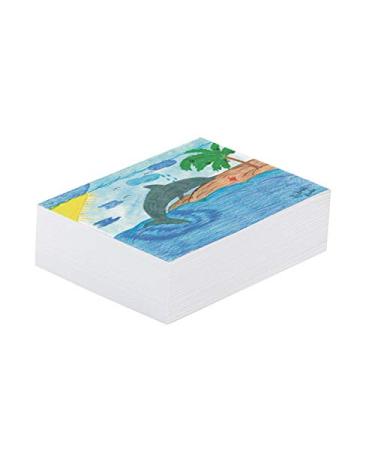 Pacon Newsprint Paper,8-1/2", 500 Sheet Pack, White 8.5" x 11"