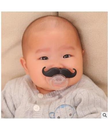 Binnan Baby Pacifier | Funny Mustache Pacifier for Babies & Toddlers | International Shipping Available - Buy Online on GoSupps.com