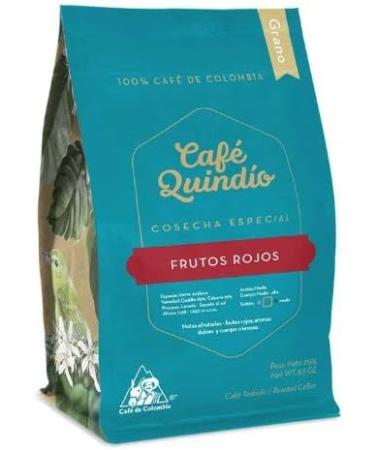 Cafe Quindio Coffee whole bean Berries flavor Cafe Quindio Grano Frutos Rojos Colombian Coffee Bean Coffee Whole Bean Colombian Coffee - Buy Online on GoSupps.com