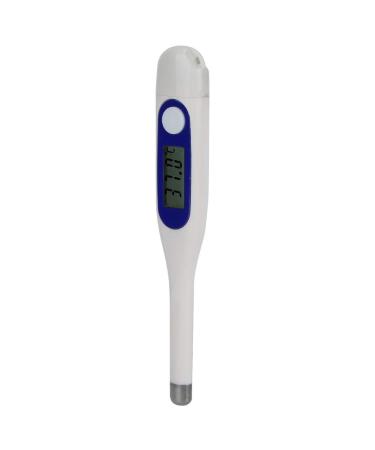 Veterinary Electronic Thermometer LCD Digital Animal Thermometer for Cattle Sheep Horses Pigogs Use Garden Ding Poultry Ding Plies
