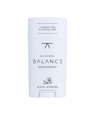 All Natural Deodorant (Aloha Lavender) - for Women and Men