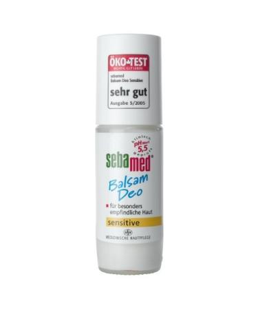 Sebamed Pack of 5 roll-on deodorants sensitive balm 50 ml