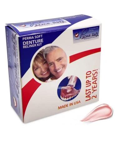 Perma Soft Denture Reline Kit - 2 Boxes (Relines 4 Dentures) - Buy Online on GoSupps.com