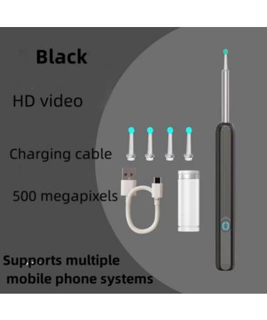 Intelligent Visual Earwax Removal Kit with 500W Pixels Camera - Includes 4 Ear Spoons and Replacement Tips - Buy Online on GoSupps.com