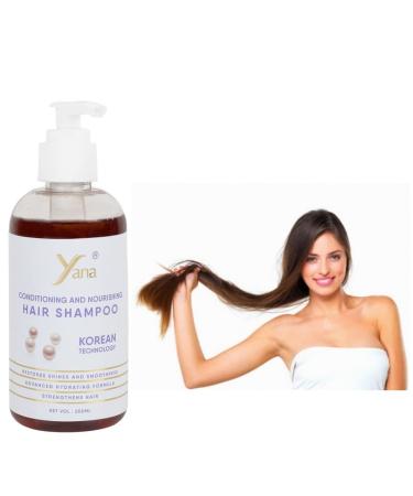 Yana Ayurvedic Hair Fall Shampoo For Girls With Conditioner For Dandruff By Korean Technology