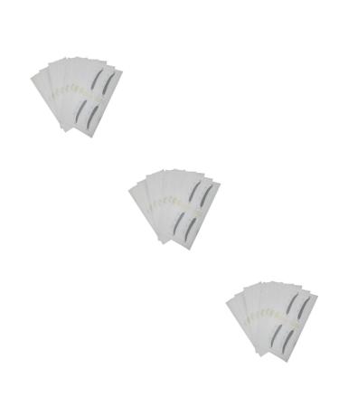 Beavorty 36 Pcs 48 Diy Eyebrow Stencil Eyebrow Grooming Stencils Non Woven Quick Eyebrow Sticker Card