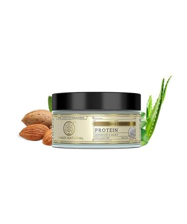 Protein Hair Cream for Soft & Shiny Hair | Cream for Silky Hair | Natural Hair Cream for Dry Hair | Paraben & Silicone-Free | Suitable for All Hair Types