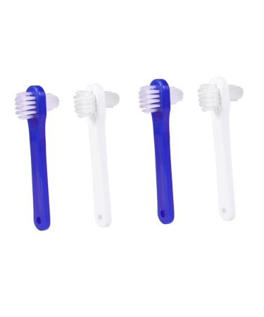 Lurrose 12 PCS Double-Sided Toothbrush Set for Cleaning Artificial Teeth & Dentures - Prothesis Brush for Optimal Oral Care - Buy Online on GoSupps.com