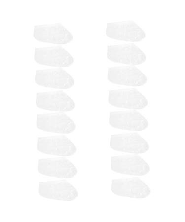 Healeved 16 Pairs Footsticker Foot Mask Foot Peel Booties Effective Foot Masks Foot Exfoliating Masks Heel Care Exfoliator Cracked Peeling Dead Skin Removers for Foot White Abs Sock Nourish