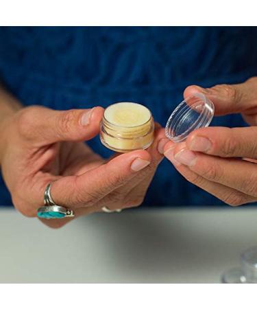 5 Pack Small Clear Sample Jars - 2g/2ml Cosmetical Containers with Lid for Creams Lotions Oils & Lip Balm - Buy Online on GoSupps.com