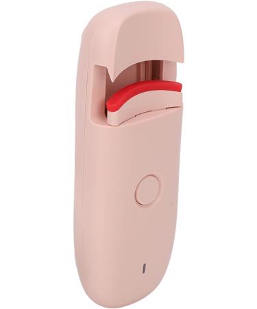 Qukaim Mini Eyelash Curler Electric Heated Eyelash Curler USB Rechargeable Mini Pink Constant Temperature Lasting Styling - Buy Online on GoSupps.com