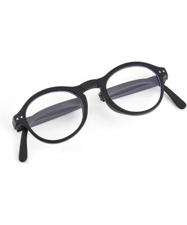 ZUKKY Retro Folding Reading Glasses - Blue Light Blocking | Portable Round Frame for Men & Women - AM27 - Buy Online on GoSupps.com