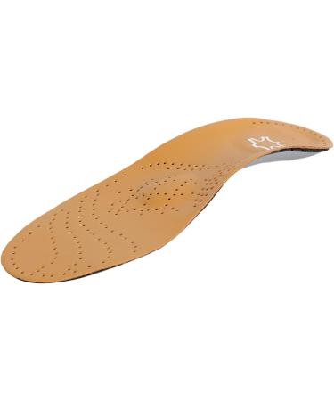 Microfiber Imitation Leather Footbound Support Insoles for Shoes - Comfortable Orthotic Inserts (Size 43-44) - Buy Online on GoSupps.com