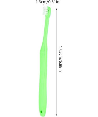Tuft Toothbrush - 4 Pcs Soft Small Head Tapered Brush for Orthodontic & Interdental Cleaning - Compact & Gentle Gum Care - Buy Online on GoSupps.com