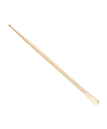 Healvian 1 PC Auricular Probe Face Massage Tools Ear Stimulator Facial Reflexology Detector Ear Point Probe Practical Ear Probe Pure Copper Ear Probe Compact Ear Point Pen Delicate Golden Golden 13.3X0.6cm