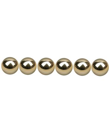 Gleavi 6 StK Gymnasikball from brass fitness balls for the hand portable massage balls massage balls practical balls small smooth balls sport handball china massage device roll the ball