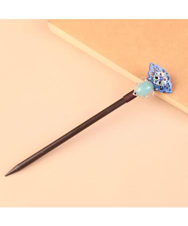 Beaupretty Wooden Hairpin Tassel Hairpin Bridal Headpieces for Wedding Womens Hair Clips Hair Sticks for Buns Women Hair Accessories Hair Sticks for Hair Bride Tiara Glass Costume Miss Japan Color 6 - Buy Online on GoSupps.com