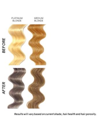 oVertone Haircare Color Depositing Conditioner - 8 oz Semi Permanent Conditioner - Pastel Silver, Infused with Shea Butter & Coconut Oil - Cruelty-Free & Temporary Hair Color - Buy Online on GoSupps.com