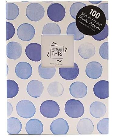 100 Pocket 5x7 Photo Album with Designer Cover - Holds 100 5x7 Photos - Buy Online on GoSupps.com