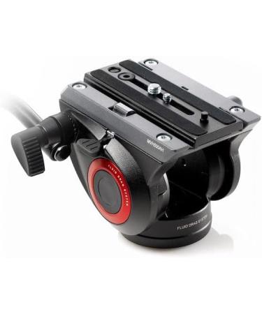 Manfrotto MVH500AH Lightweight Fluid Video Head | Flat Base & Sliding Plate | Supports Multiple Tripods - Buy Online on GoSupps.com