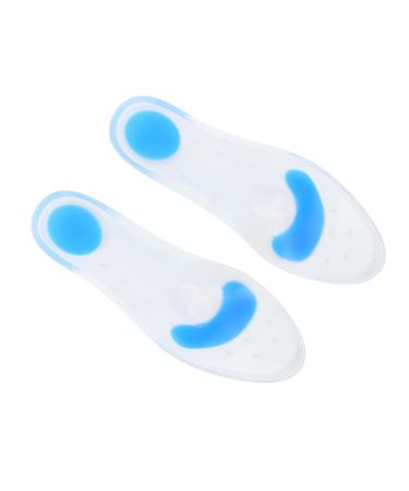 1 Pair Foot Care Insoles High Heel Insoles Silicone Arch Support Insoles Shoe Inserts Heel Pain Insoles Mini Fridge for Car Massage Insert Lace Eye Patch Inner Cushion Arch of Foot As Shown M