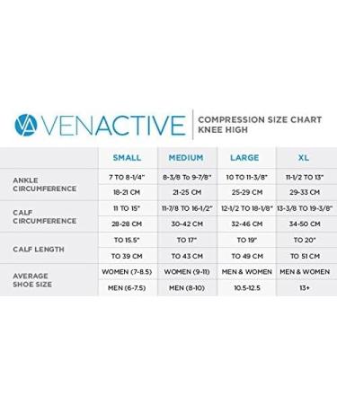 VenActive Men's Compression Socks - 20-30 mmHg Navy X-Large | Best for Travel & Health | Free International Shipping - Buy Online on GoSupps.com