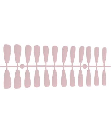 Dajidafu 1 Set French Tip Press on Nails Tips Matte Adhesive Tabs Full Cover Frosted Solid Colors Fingernails Art Decals Gifts Type 4 - Buy Online on GoSupps.com