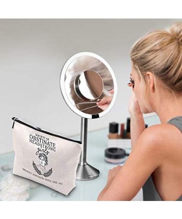 Shop Society of Obstinate Headstrong Women's Zippered Cosmetic Bag - Stylish & Durable | International Shipping Available - Buy Online on GoSupps.com