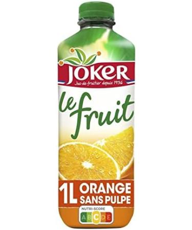 JOKER - The Orange Fruit Without Pulp 1L - Pack of 4 - Buy Online on GoSupps.com