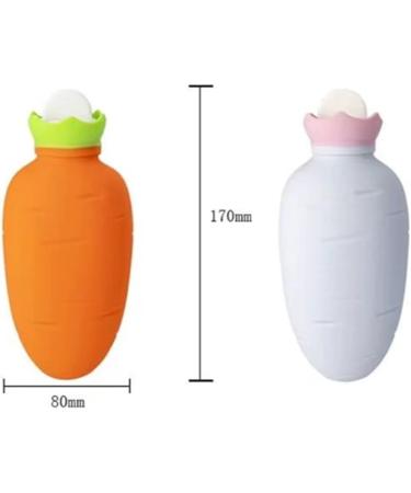 Buy Hatap Silicone Hot Water Bag - Explosion-Protected Mini Hand Warmer & Foot Warmer | Reusable Portable Green | International Shipping - Buy Online on GoSupps.com