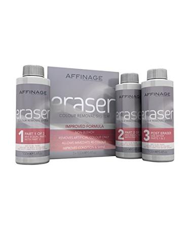 AFFINAGE ERASER HAIR COLOUR DYE TINT REMOVER STRIPPER by Affinage