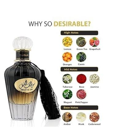 CREATION KRIVA Swalif Alik Lail Nusuk Eau De Parfum Natural Spray 100 Ml - Buy Online on GoSupps.com
