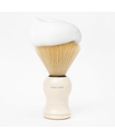 Men Rock Vegan Shaving Brush - Premium Synthetic Bristles for a Perfect Shave | 1 Piece - International Shipping Available - Buy Online on GoSupps.com
