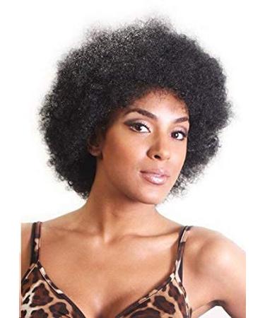 Boccte Afro Wig - Curly Short Human Hair Wigs for Black Women | Brazilian Natural Black No Cap Needed - Buy Online on GoSupps.com