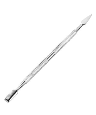 4 Style Stainless Steel Nail Cuticle Pusher Nail Art Files Gel Polish Manicure Care Groove Tools D