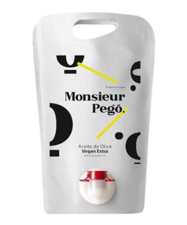 Vega de los Abades Monsieur Peg extra blanc olive oil refill pack 3 liters
