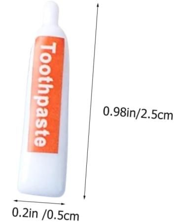 SHINEOFI 40 Pcs Miniature Toothpaste & Toothbrush Dolls - Perfect for DIY Crafts Jewelry and Dollhouse Decor - Buy Online on GoSupps.com