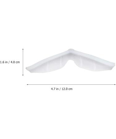 Buy Milist 12th Anti-Fog Silicone Glasses Holder & Drumper Nose Stripes - Multifunctional White Gel Cover for Comfortable Fit - Buy Online on GoSupps.com